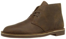 Clarks Men&#39;s Bushacre 2 Desert Boot Sizes 8,8.5,9.10.5,12,13 Color Nice Brown - £71.17 GBP