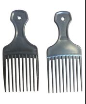 VTG Hair Pick Lift Combs x2  Both Black See Description - $7.92