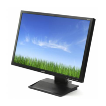 Acer B223W Widescreen LED LCD 22&quot; Monitor Computer Display VGA DVI Port Black - £69.48 GBP