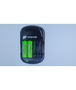  Enercell 4 Bay - 4 to 6 Hour Battery Charger w/ 2 AA NiMH Rechargable B... - $21.25 CAD