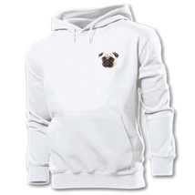 Pug Dog Animal Aww Print Sweatshirt Unisex Hoodies Graphic Hoody Hooded Tops - £20.89 GBP