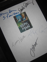 Repo Man Signed Movie Film Script Screenplay X5 Autograph Harry Dean Stanton Emi - £15.65 GBP