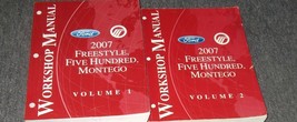 2007 OEM SET FORD FREESTYLE FIVE HUNDRED 500 MONTEGO Service Shop Repair... - $49.95