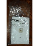 Telephone Jack Plastic Wall Plate Surface Mount - $10.85 CAD