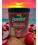 Benefiber Prebiotic Super Fruits Strawberry Dragon Fruit 8.8oz Exp 02/2027 - $646.87 MXN
