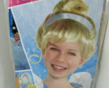 Disney Princess Cinderella children&#39;s Halloween costume blond dress-up w... - £15.52 GBP