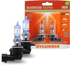 SYLVANIA 9005 SilverStar Ultra High Performance Halogen Headlight Bulb, - £50.75 GBP