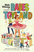 Babes in Toyland Original 1961 Vintage One Sheet Poster - £302.57 GBP