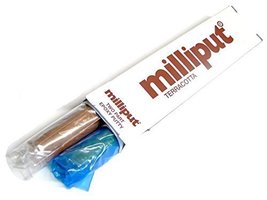 Milliput Epoxy Putty Pack of 3 (6 Sticks) Terracotta Cold Setting Modell... - £25.88 GBP