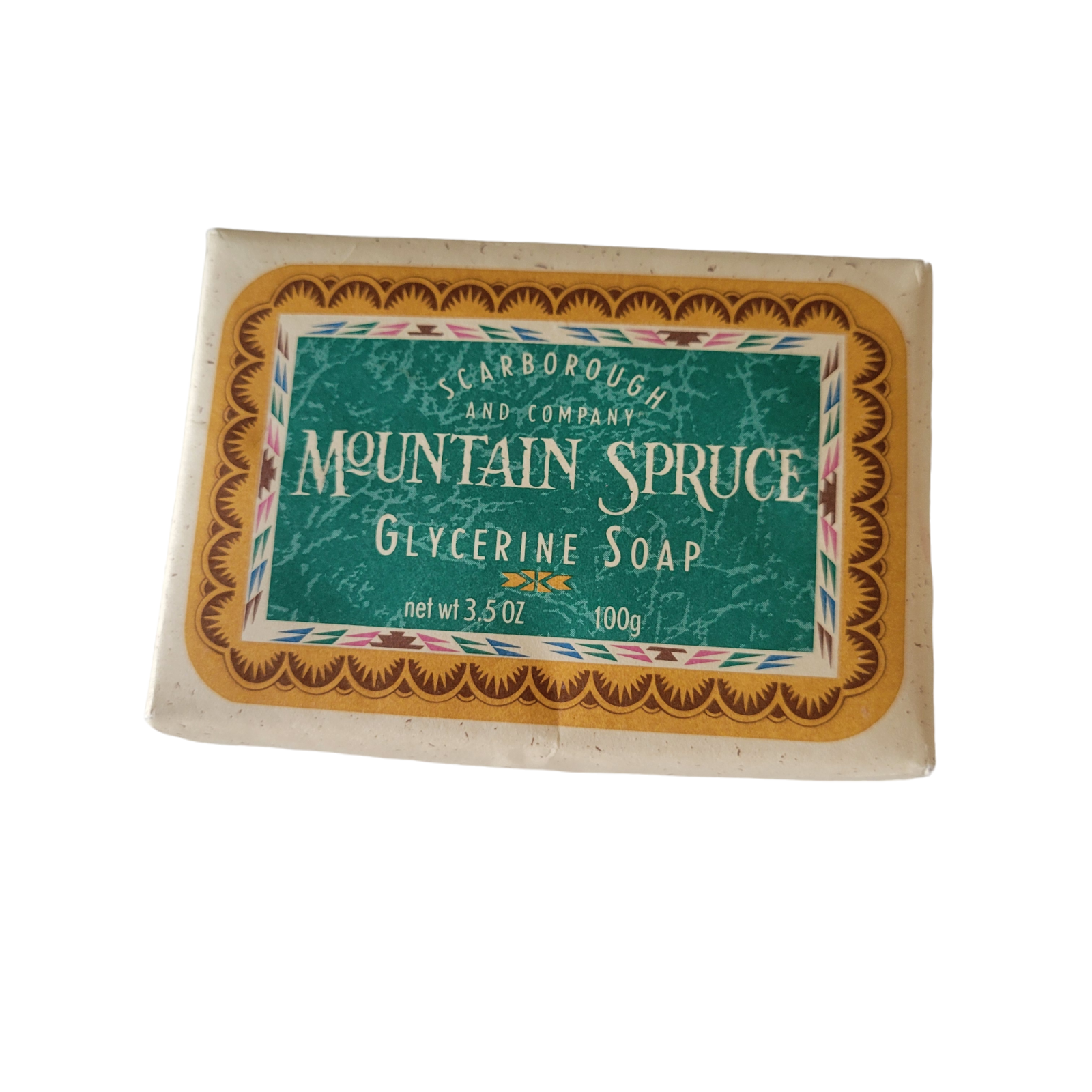 Scarborough & Company Mountain Spruce 3.5oz Soap Vintage Crabtree Evelyn 1991 - £14.54 GBP