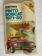 Ford Pinto Mercury Bobcat 1971-80 Chilton&#39;s Repair And Tune-Up Guide - $19.75