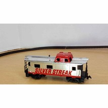 TYCO HO Scale Gauge Silver Streak Caboose  - £9.30 GBP