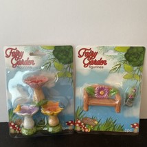 Fairy Garden Mini Figurines set Of 2 NEW - £9.00 GBP