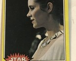 Vintage Star Wars Trading Card Yellow 1977 #190 Carrie Fisher As Princes... - $2.48