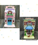 FISHER PRICE Loving Family Sweet Streets Beauty Salon Pet Shop Playset 2... - £9.34 GBP