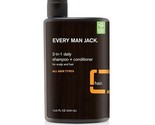 Every Man Jack 2-In-1 Daily Shampoo + Conditioner Citrus, 13.5 oz - €25,67 EUR