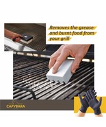 Grill &amp; BBQ Stone, Brick Scrubbin, w/ Handle &amp; 2 Additional Cleaning Sto... - $25.54 CAD
