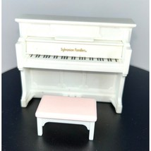 Calico Critters Sylvanian Families White Piano with Pink Piano Bench Replacement - £13.05 GBP