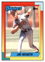 1990 Topps Traded Joe
  Hesketh   Atlanta Braves Baseball Card
  VFBMD - £1.17 GBP