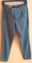 EUC &#39;S MaxMara Olive Green Cotton Blend Chino Pants SZ 8 - $147.51