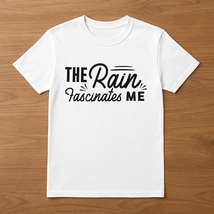 The Rain Fascinates Me Womens Short Sleeve Shirts - $14.99