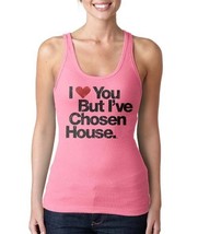 I Love You But I&#39;ve Chosen House Hot Pink Tank Top - £8.86 GBP