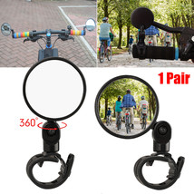 2x Rotatable Handlebar Rearview Mirror for Cycling Bike Bicycle Rear Vie... - £11.06 GBP