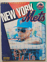 1990 New York Mets REVISED Official Yearbook - Bud Harrelson on Cover - £6.35 GBP