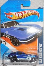 Hot Wheels 2011 &quot;&#39;63 Corvette&#39;&quot; Collector #87/244 S. Beasts #7/10 On Sealed Card - £1.97 GBP