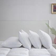 Bed Pillows, Hotel Collection Inserts For Sleeping-With Super Soft Plush Fiber F - $64.99