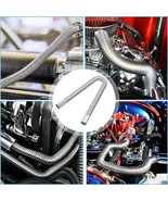 100cm Air Diesel Parking Heater Heat Stainless Steel Exhaust Pipe Hose V... - $204.86 MXN