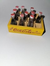Vintage Wood Crate of Coca Cola Bottles 1:12 Dollhouse Miniature Drinks/Soda - £15.57 GBP