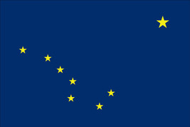 Alaska State 12&#39; x 18&#39; Nylon Flag - £419.62 GBP