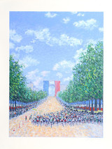 James Scoppettone &quot;Tour De France&quot; Serigraph On Paper Hand Signed &amp; Numbered - £279.74 GBP
