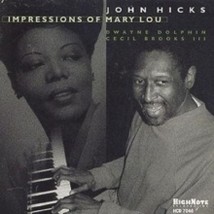 John Hicks Impressions Of Mary Lou - Cd - £19.97 GBP