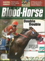 2012 - July 28th Issue of  Blood Horse Magazine - ACCLAMATION on the cover - £14.15 GBP