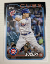 2024 Topps Series 1 Seiya Suzuki #151 Chicago Cubs BASEBALL Card - £1.56 GBP
