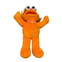 Fisher Price Sesame Street Plush Zoe 11 in Tall Stuffed Doll Toy Orange - £6.18 GBP