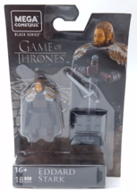 Mega Construx Bloks Black Series Game of Thrones EDDARD STARK 18 PCS GVR76 - $9.37