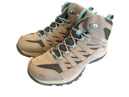 Columbia womens Crestwood Mid WP Boot Hiking Shoe New Olive Size 9.5 BL5... - $22.40