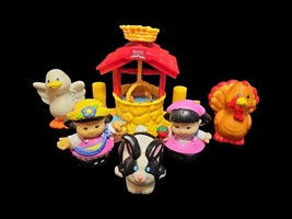 Fisher Price Current Little People Baby Farm Animals #B8796 INCOMPLETE VTG 2003 - £14.62 GBP