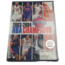 2003-2004 NBA Champions Detroit Pistons DVD New Sealed - $5.58