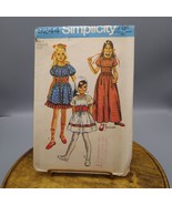 Vintage Sewing PATTERN Simplicity 9244, Child Boho Peasant Dresses, Girl... - £25.08 GBP