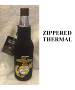 USMC US MARINE CORPS EGA BOTTLE KOOZIE COOLER Wrap Sleeve Jacket Holder ... - €10,49 EUR+