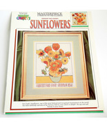 Sunflowers Vincent Van Gogh Gogh&#39;s Masterpiece Color Arts Crafts Chart  ... - $240.40 MXN