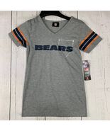 Chicago Bears NFL Medium Reebok Casual T-Shirt Gray New Youth Girls - $13.94 CAD