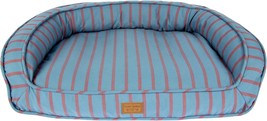 Striped Pillow And Lounger Dog Beds, Striped Lounger Bed - Large - $144.99