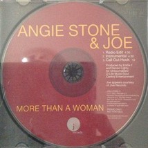 Angie Stone &amp; Joe - More Than A Woman U.S. Promo CD-SINGLE 2002 3 Tracks - £18.98 GBP