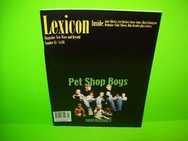 Lexicon Magazine #15 Pet Shop Boys Grace Jones SynthPop New Wave Post-Punk Music - £16.78 GBP