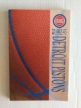 Detroit Pistons 1992-1993 NBA Basketball Media Guide M3 - £5.21 GBP
